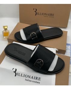 billionaire black leather