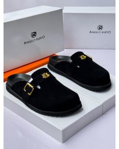 Angelo ruffo black suede