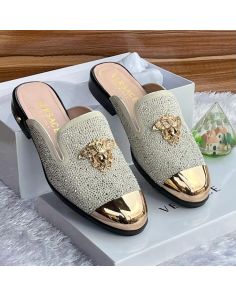 Versace silver stone