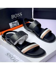 Boss black sandals