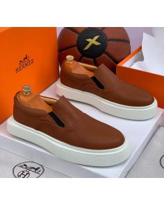hermes brown casual