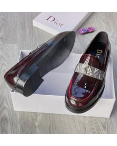 dior wine shoe